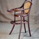 Chaise haute enfant bébé thonet 1900-1910 ca