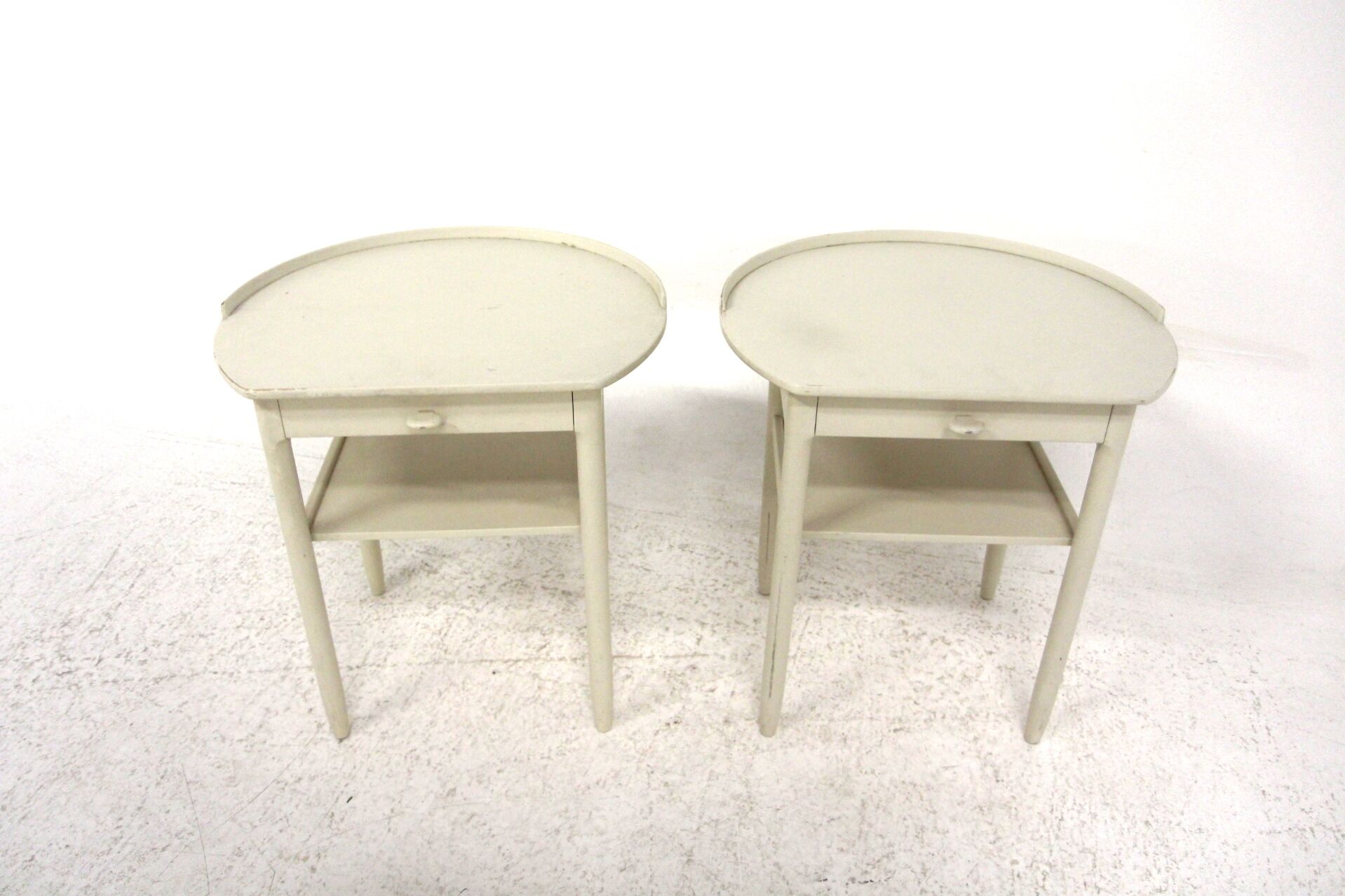 Pair of bedside tables, Engström & Myrstrand, Bodafors, Sweden, 1960