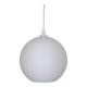 Suspension boule en verre années 70
