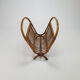 Mid Century Bamboo Magazine holder, 1960s