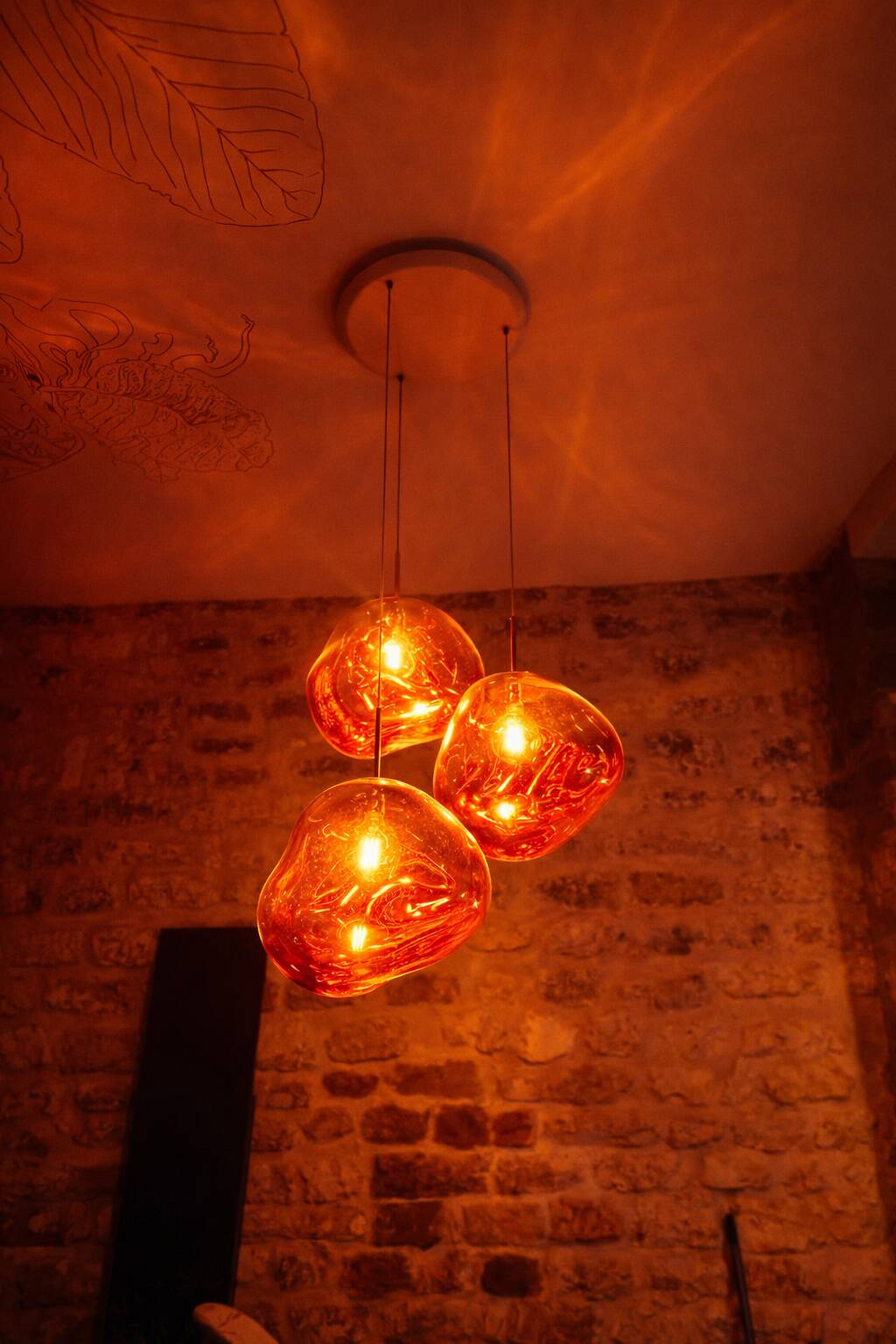 Tom Dixon Copper Suspension Lights (50cm)
