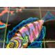 Vintage Vallauris ceramic tiles from "Le Vaucour"