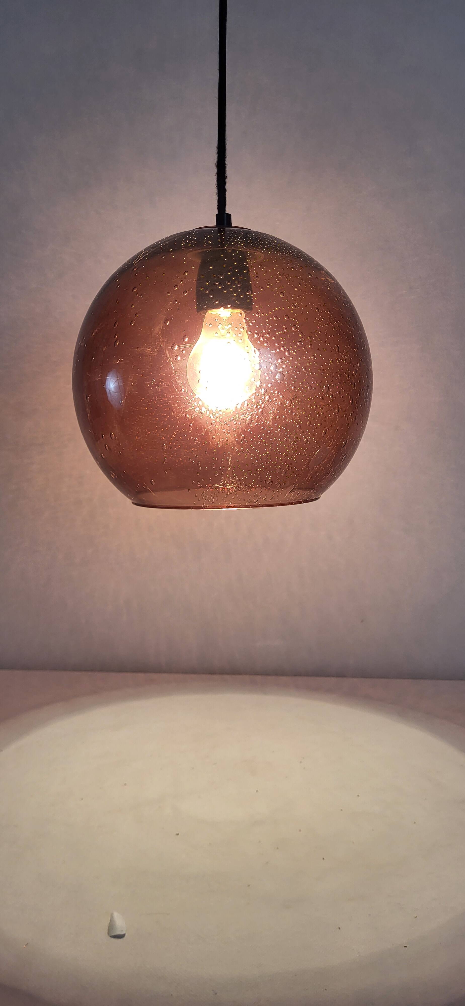 Bubble glass suspension