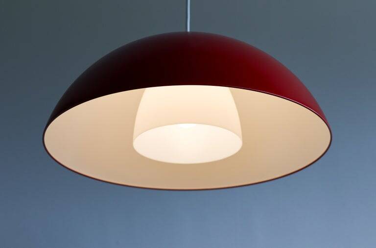 Vintage IKEA Red Brasa modern pendant, Sweden, 1990s