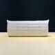 French Togo sofa in white cow leather by Michel Ducaroy for Ligne Roset.