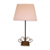 Lampe de salon/burau à poser en fer forgé années 70