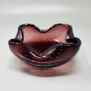 1960s Gorgeous Ashtray or Catchall by Flavio Poli for Seguso. Made in Italy