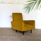 Vintage mustard yellow armchair