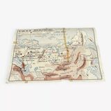 Old school geographical map, Rossignol edition