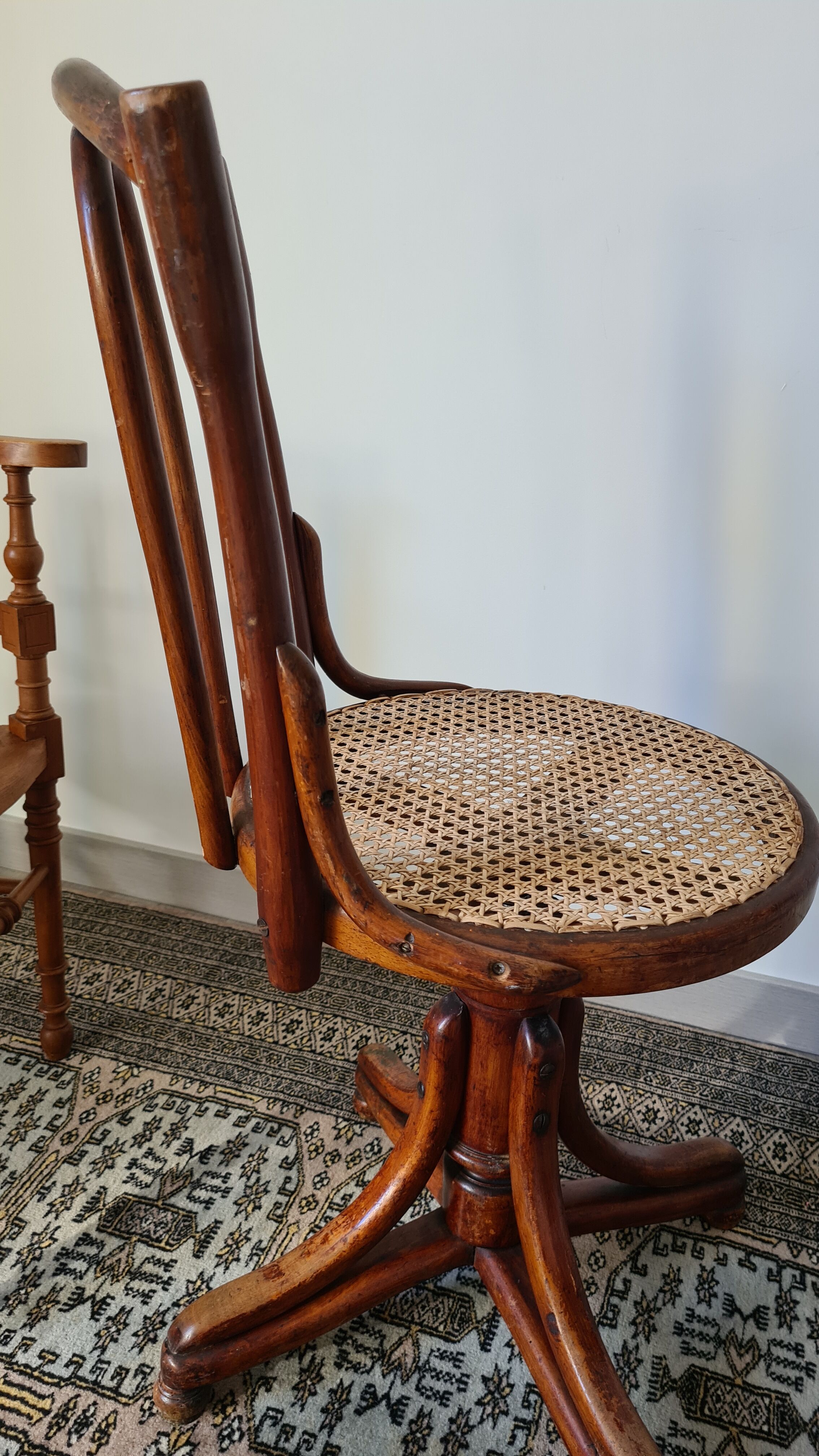 Antique office chair by J&J KOHN