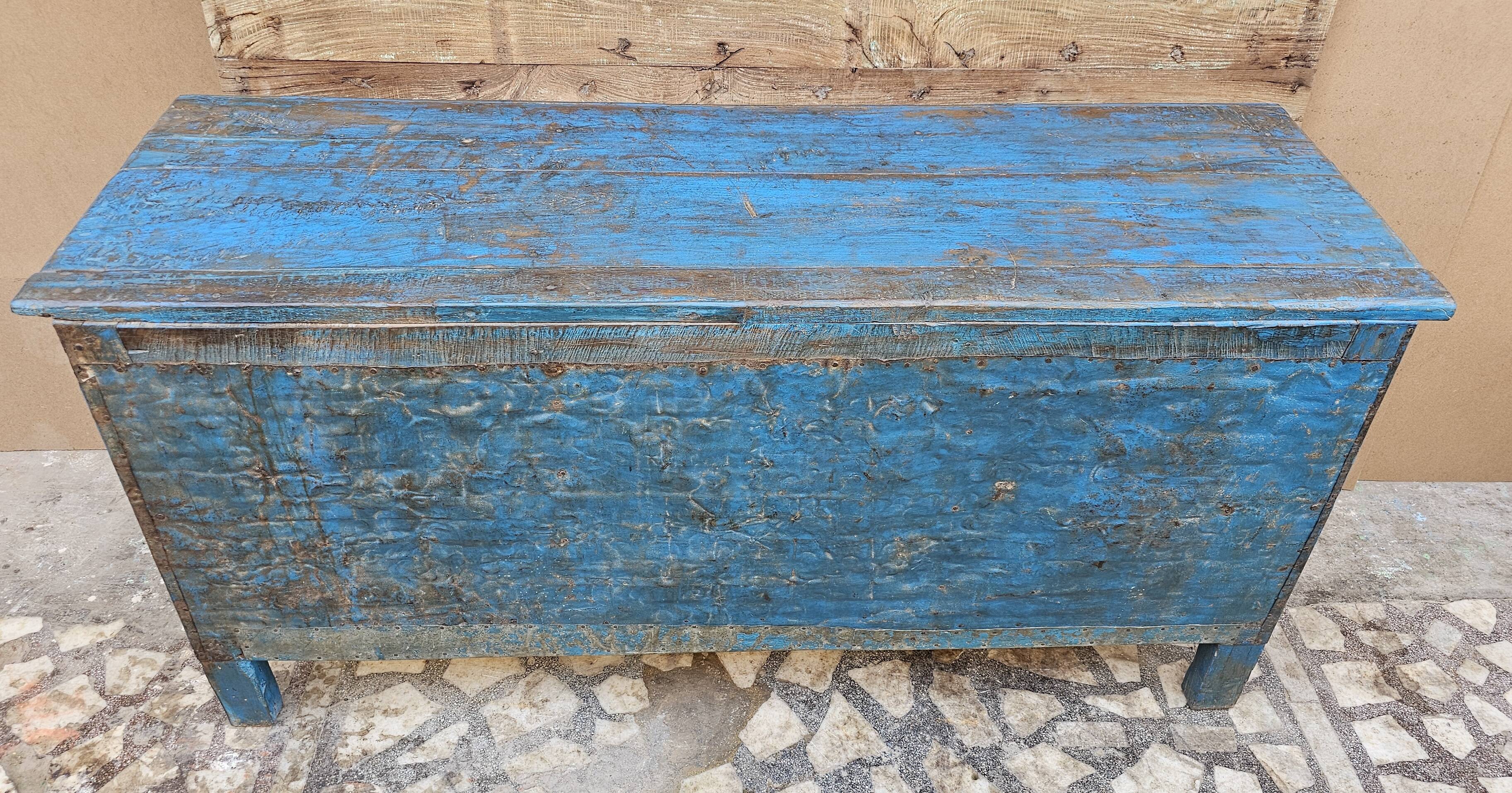 Ancien buffet en teck birman
