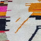 Handmade wool Berber rug 150 X 100 CM