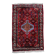 1960s Handmade Wool Rug with Red Medallion, 63 × 91 cm - 1C1289