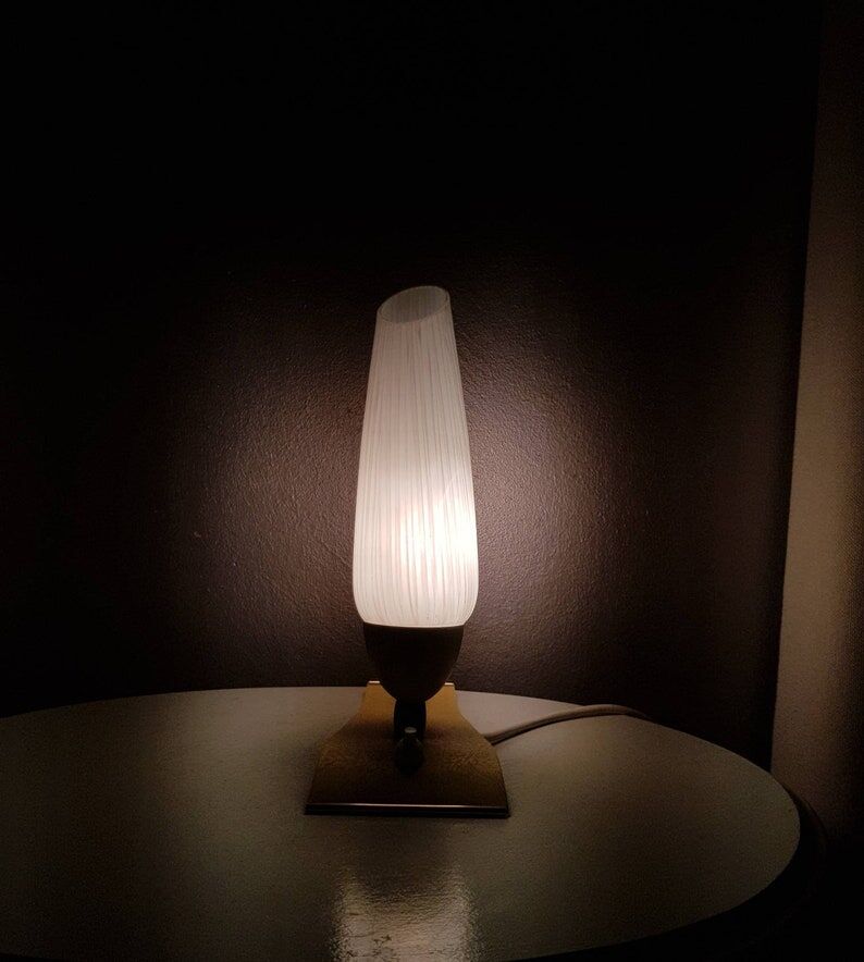 Italian night light 60s yellow