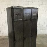 Industrial vintage wardrobe 3 doors