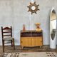 Vintage sideboard with compass feet