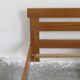 160cm bed in solid elm, 1980