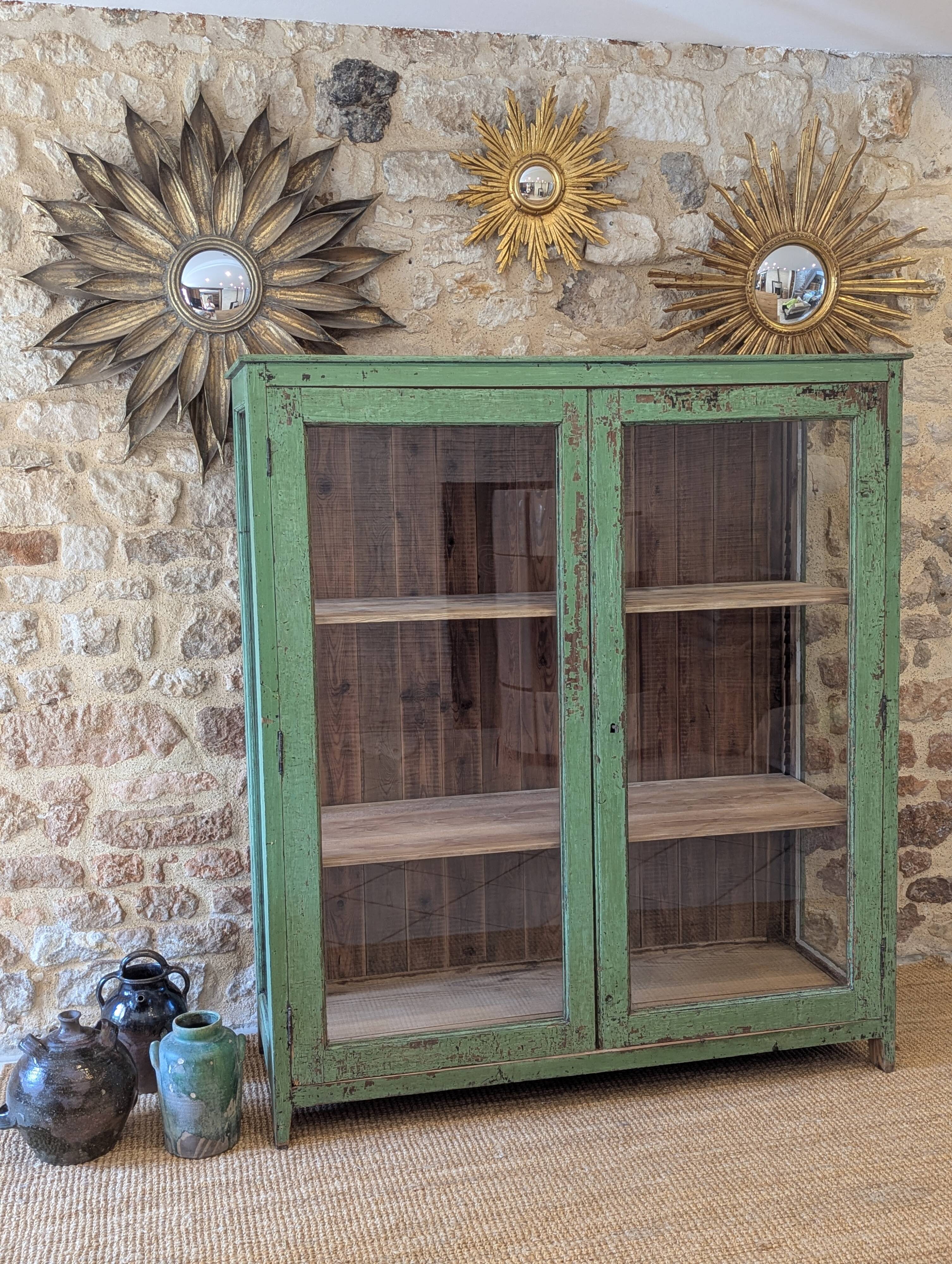 Antique display cabinet