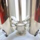 Art Deco Bauhaus Chrome Pendant, 1930s