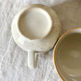 Porcelain stoneware cups