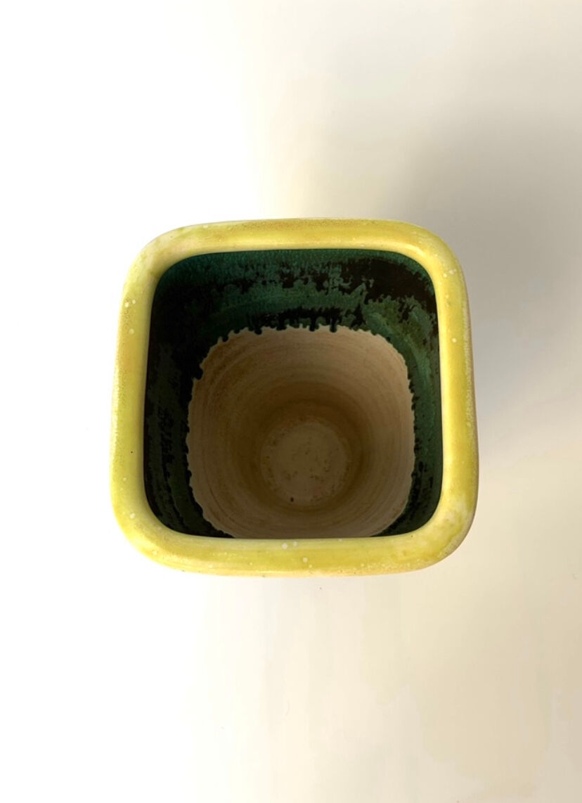 Earthenware vase by Robert Deblander