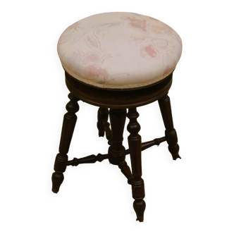 Tabouret de piano Napoléon III réglable