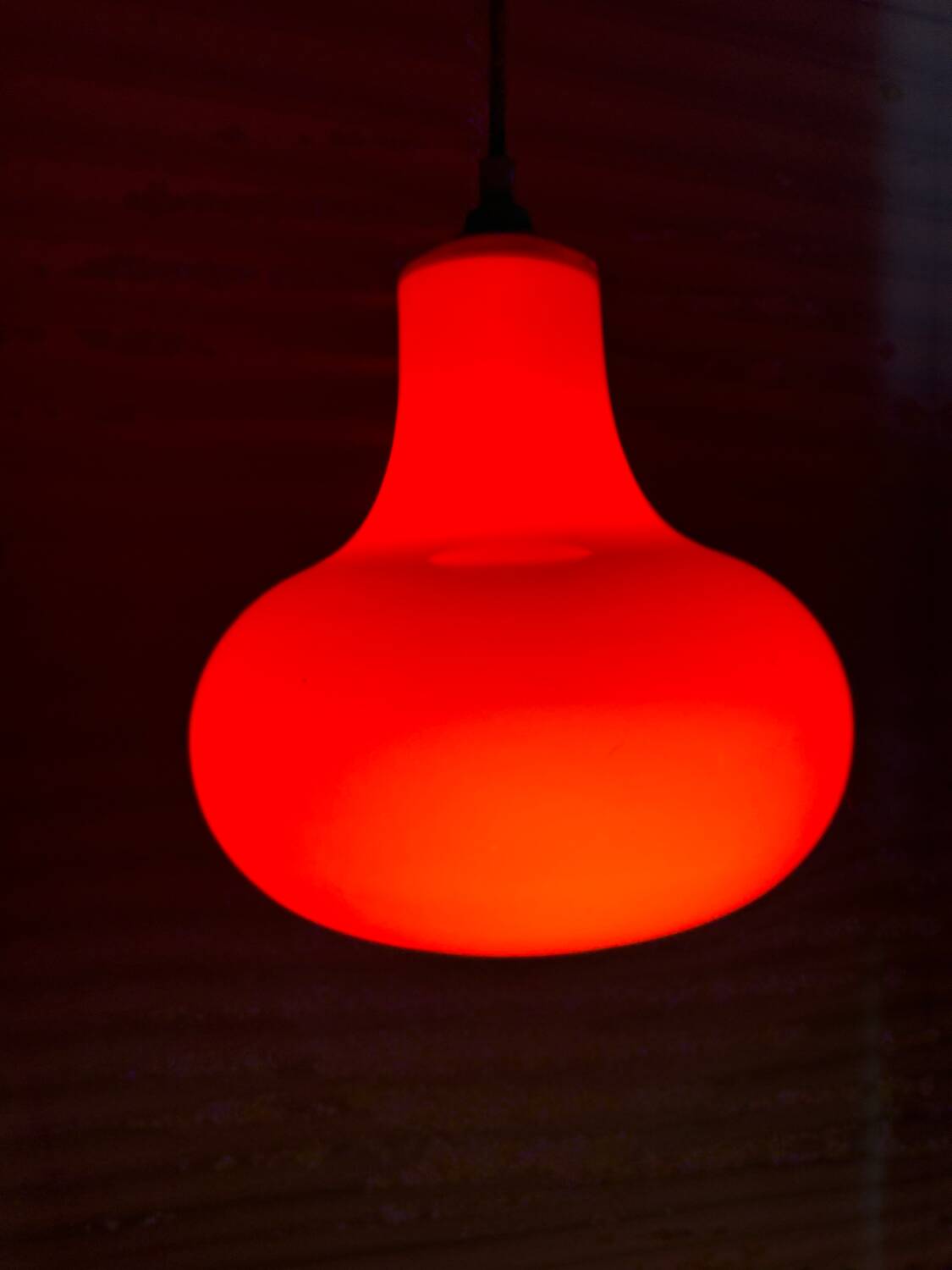 Vintage opaline pendant light