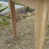 Solid oak farmhouse table 220 X 80 cm