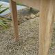 Solid oak farmhouse table 220 X 80 cm