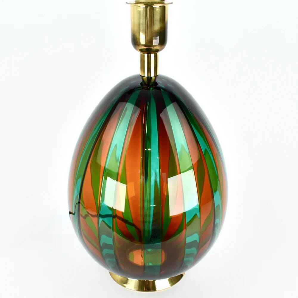 VeArt Vintage Murano Glass Table Lamp