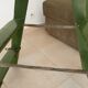 Antique wooden painter's stepladder