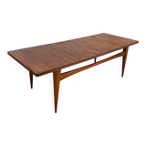 Scandinavian teak coffee table