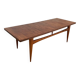 Scandinavian teak coffee table