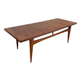 Scandinavian teak coffee table