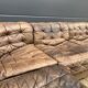 Prachtige De Sede Ds11, 7-delige set in brown patchwork