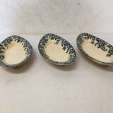 Old raviers, small dishes oval armer