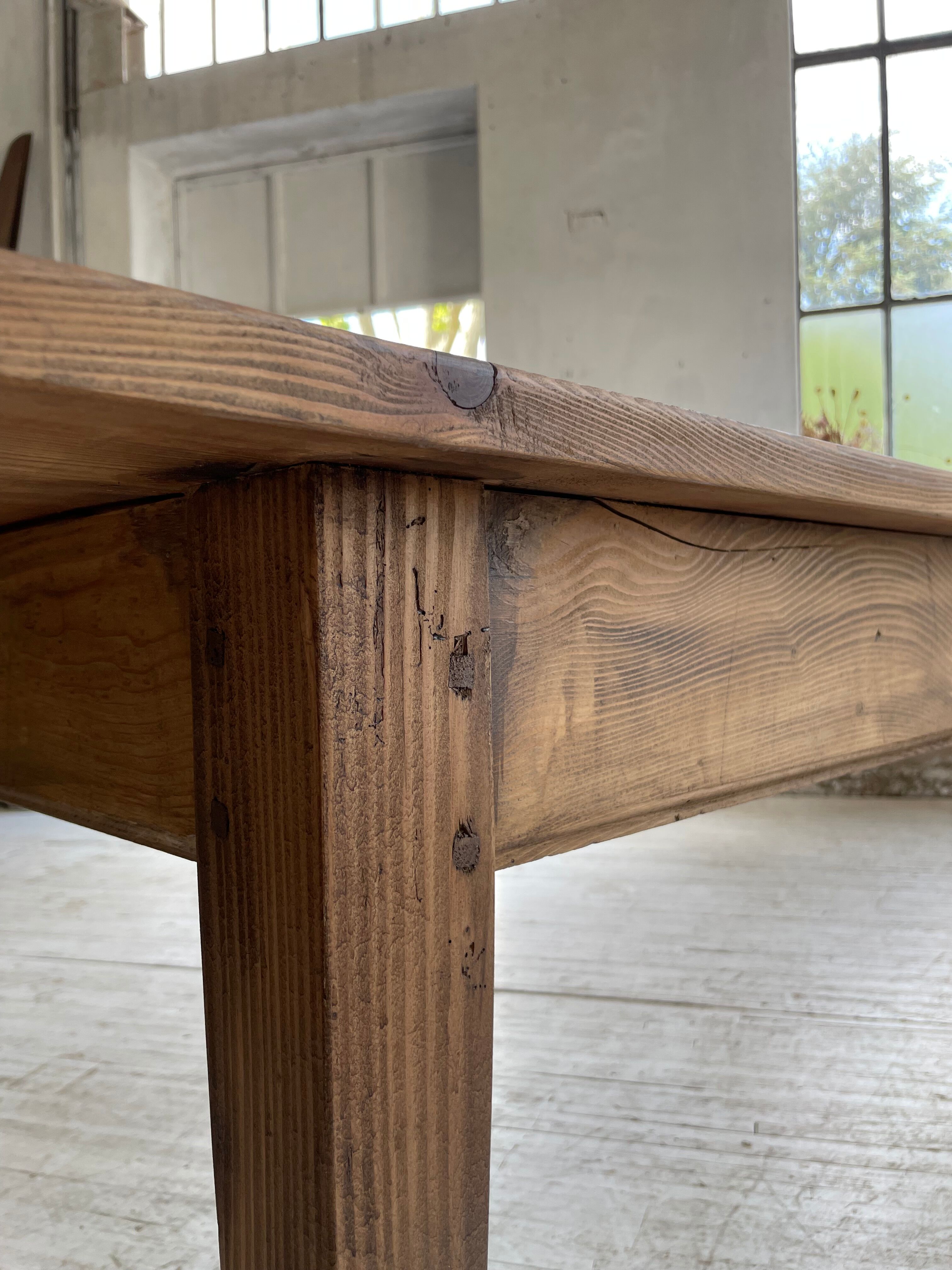 Xxl pine farmhouse table 338cm
