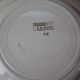9 Old VF Paris flat plates 'pommettes'