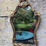 Vintage gold mirror