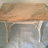 Marble bistro table