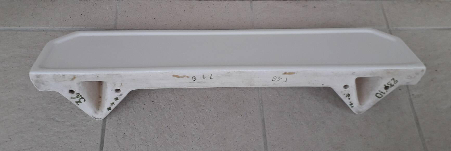 Art Deco bathroom shelf