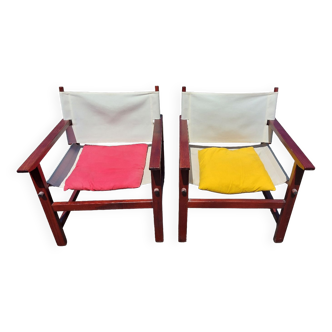 Vintage armchairs 80s