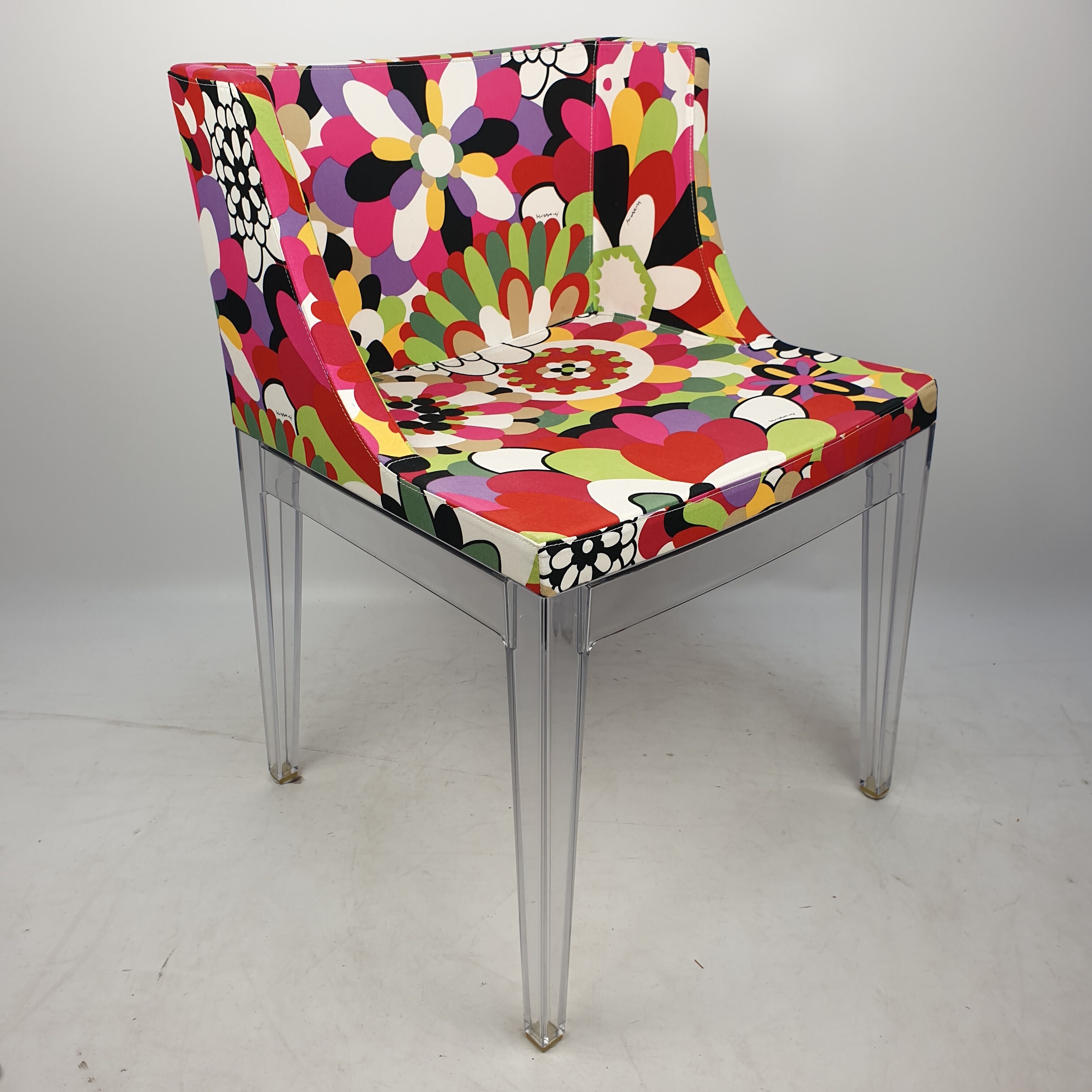 Kartell Mademoiselle Missoni chair by Philippe Starck for Kartell, 2000