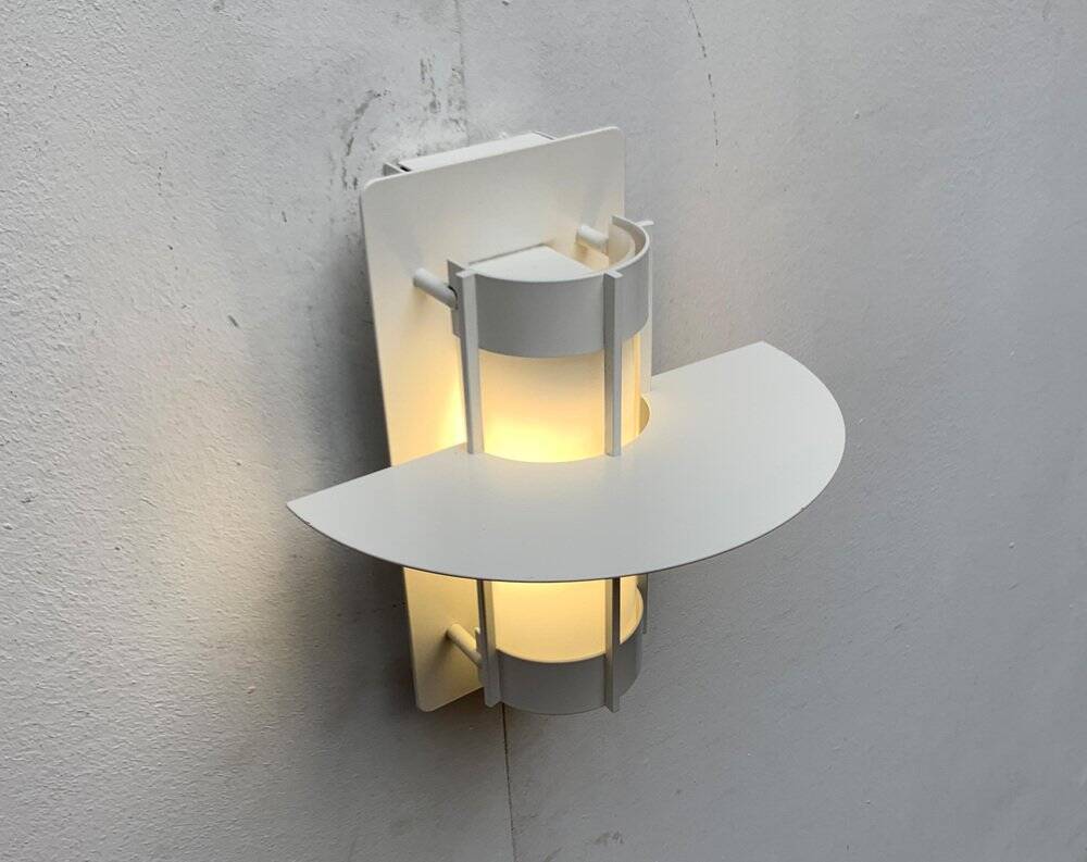 Danish vintage wall lamp Saturn by Joachim Lepper for Louis Poulsen
