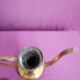 Arabic brass teapot pourer
