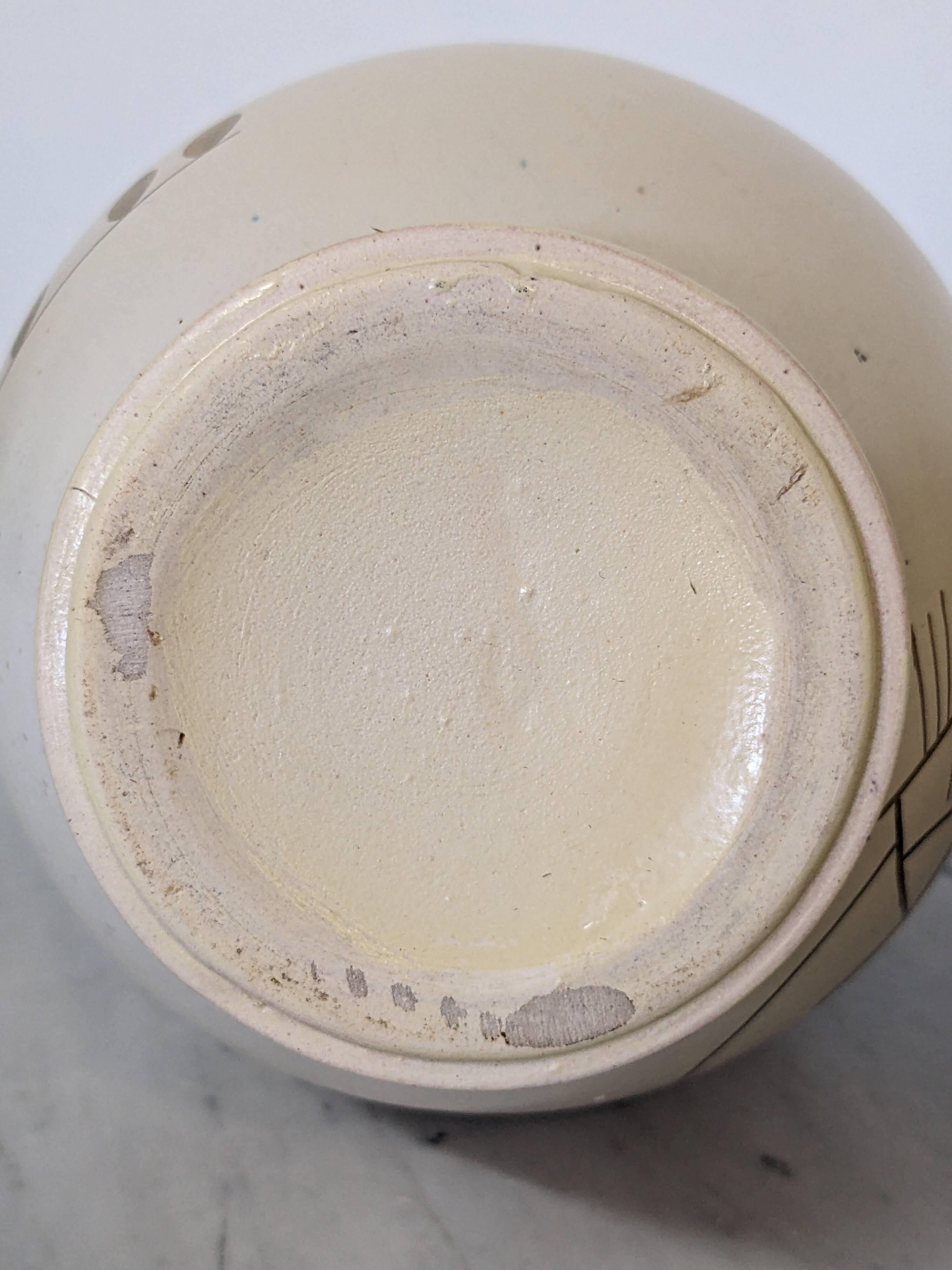 Pair of Art Deco vases from the Sainte-Radegonde factory, 1930s