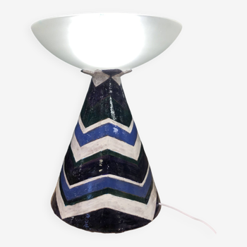 Large ceramic lamp