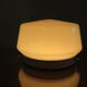 Ceiling lamp in opaline and lacquered metal 60s 70s