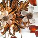 Wall lamp Maison Banci metal and glass of Murano design 70s
