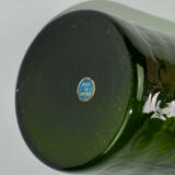 Swedish elmo 1960's bottle-green glass vase